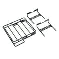thumbnail image 3 of Iron RC Luggage Rack, Decoration 8 LEDs White Light Increase Storage Space RC Roof Rack  for RC Car Accessory, 3 of 7