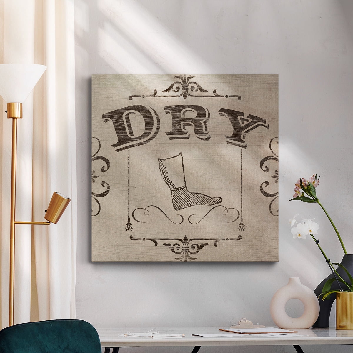 Wexford Home Custom Adagio III-Premium Gallery Wrapped Canvas, 24" x 24" - Ready to Hang
