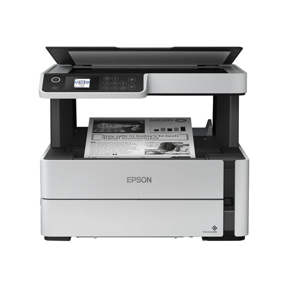 Epson EcoTank ET-M2170 - Multifunction printer - B/W - ink-jet - refillable - 8.5 in x 11.7 in (original) - A4/Legal (media) - up to 17 ppm (copying) - up to 20 ppm (printing) - 250 sheets - USB 2.0, Gigabit LAN, Wi-Fi(n)