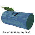 thumbnail image 3 of Sunrise Artificial Christmas Tree Bag Clean Up Holiday For Up to 8ft/9ft Tree Storage (52''x dia. 30'' for up to 8', Green), 3 of 7