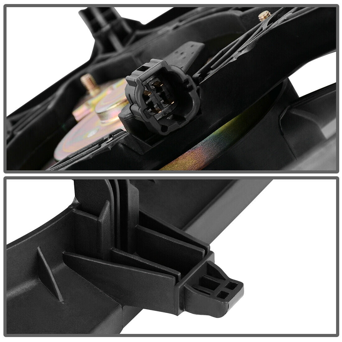 Dual Condenser Radiator Cooling Fan for Nissan Altima Maxima