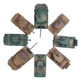 thumbnail image 1 of 8Pcs 1:72 Assembler des Kits de Réservoir Modèle de Char Armée DIY Modèle d'Armée Assembler des Kits de Réservoir Modèle de Bataille pour les Jouets Cadeaux de Noël Enfants, 1 of 9