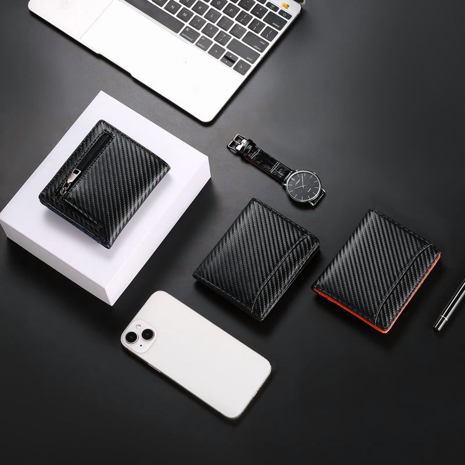 GAEKEAO Mens Slim Bifold Wallet RFID Blocking photo 8