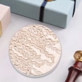 thumbnail image 1 of Cabeza De Cobre Del Sello Cabeza de cobre de sello de 25 mm Cabeza de cobre de forma redonda en relieve 3D para tarjeta de boda (LZ09) Wdftyju Libre de BPA, 1 of 6