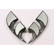 FRONT   REAR FOOTBOARDS FLOORBOARDS FLOOR BOARDS HARLEY TOURING ROAD KING