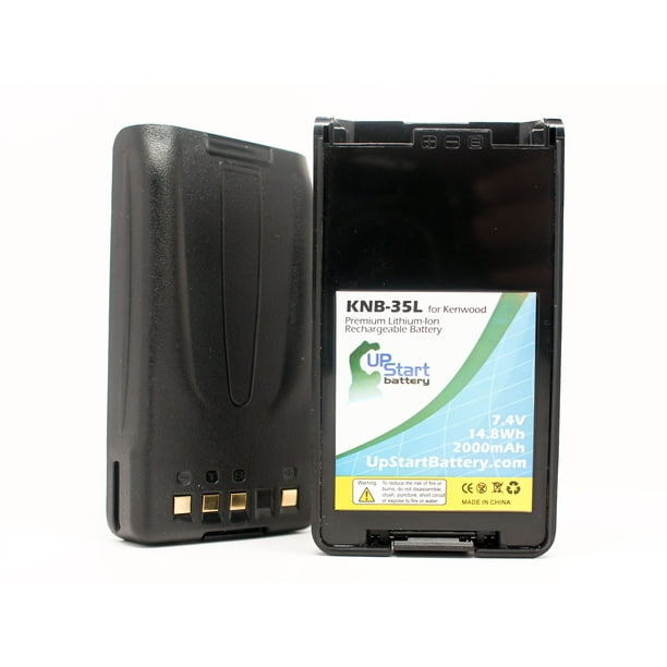 2x Pack Kenwood TK2170 Battery Replacement for Kenwood KNB35L Two