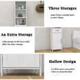 thumbnail image 4 of 64.9" Floor Standing Cabinet with 1 Door and 1 Drawer, Bathroom Storage Cabinet, Narrow Tall Cabinet Storage Tower for living room, 4 of 17
