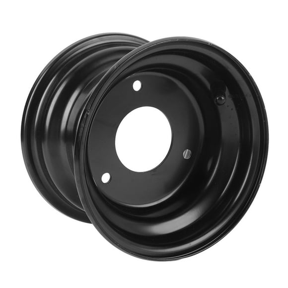 Go Kart Wheel Rim, Easy Installation 3 Holes 6 Inch Wheel Rim 145/70-6 for Ride On Mower