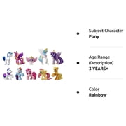 My Little Pony Toy Rainbow Equestria Favorites - Walmart Exclusive