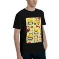 thumbnail image 2 of Bingfone Funny Construction Vehicles Men'S Loose Fit Short-Sleeve Pocket T-Shirt, 2 of 7