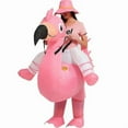 thumbnail image 2 of Pink Flamingo Inflatable Suit, Adult_Perfect Gift, 2 of 3