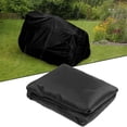 thumbnail image 2 of Zootealy Outdoor Lawn Mower Tractor Cover - Heavy Duty Waterproof Protection for 55" Long Mower - Durable Polyester Material - UV Resistant - Adjustable Drawstring Closure - White/Blue - 182*111*116cm, 2 of 6