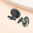 thumbnail image 6 of Daisy Elegant Business Attire: Stainless Steel Men's Cufflinks Set for Versatile Wardrobe Options, 6 of 6