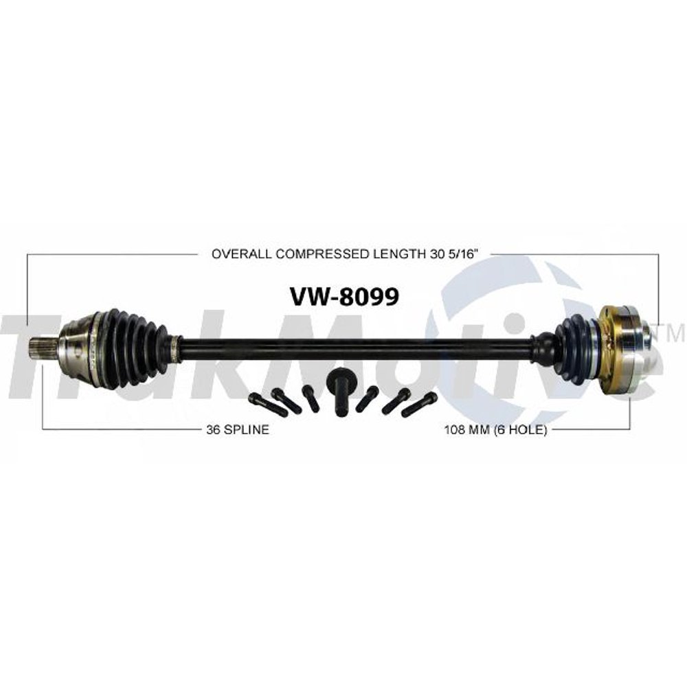 OE Replacement for 20042005 Volkswagen Jetta Front Right CV Axle Shaft