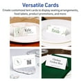 thumbnail image 4 of Avery Printable Place Cards, 1-7/16" x 3.75", Matte White, 300ct, 4 of 11