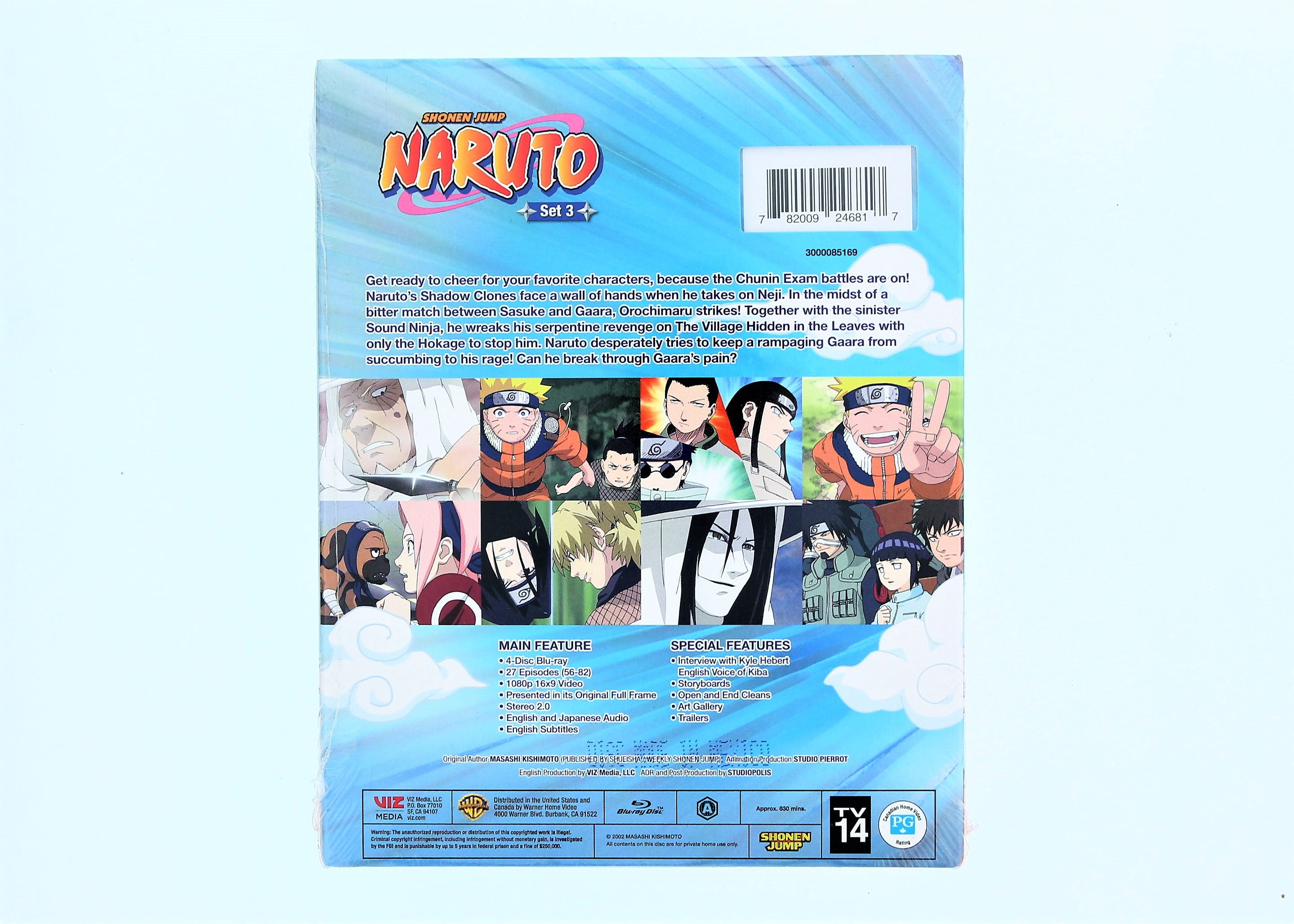 Naruto Set 3 (Blu-ray) - Animation, Action, Adventure TV-PG