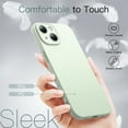 thumbnail image 5 of JETech Slim Case for iPhone 15 Plus 6.7-Inch with Camera Lens Full Cover Protection, Ultra-Thin Lightweight Matte Finish Minimalist Protective Phone Cover (Green), 5 of 6