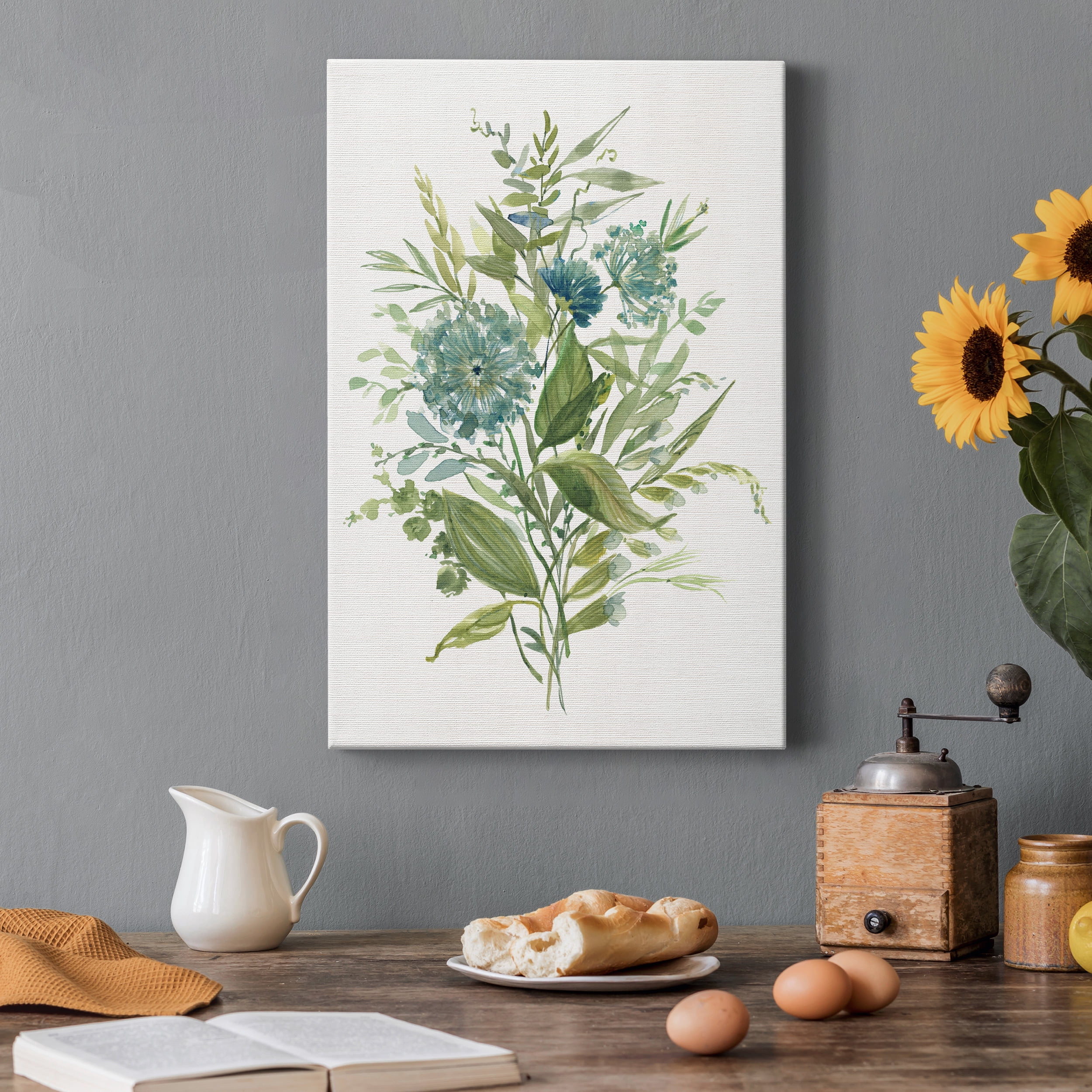 Greenery II Premium Gallery Wrapped Canvas - Ready to Hang - 8 x 12