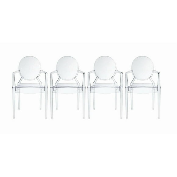 Heavenly Collection Plastic Arm Chair for Dining Area