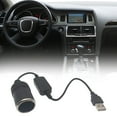 Car USB To 12V Socket Charger For Connecting Dashcam To Power Bank Power for Car And Car Charger