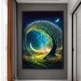 thumbnail image 3 of Kit Punto Cruz Jardín Impreso Hilo Algodón Ecológico Bordado 11CT 50x70cm, 3 of 9