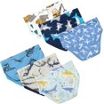 thumbnail image 3 of Boys Dinosaur Underwear Little Kids Excavator Briefs Childrens Cotton Breathable Shark Panties Toddler Comfort 6 Pack Undies Size 6, 3 of 6