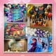 thumbnail image 5 of Banner de cumpleaños de Sonic, fondo fotográfico para niños, decoración para la primera fiesta de niños, fondo de tela de poliéster y vinilo con dibujos animados, 5 of 5