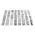 thumbnail image 2 of 104pcs Cinematic Lightbox Replacement Letters & Numbers Signs black for A4 MagiGlow Light Up Letter Box Sign Message Board 65.4x35mm(LED Light Box is, 2 of 5