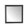 thumbnail image 1 of Brandt Works BM093SQ Modern Matte Black Accent Mirror, 1 of 3