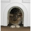 CATHOLE Cat Door Classic Model - Original Interior Cat Door, Installs Easily, Removable Grooming Brush … Now … Two Models
