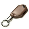 thumbnail image 3 of Vitodeco 3D Premium Genuine Leather Smart Key Fob Case Compatible with Kia Telluride, Kia Sorento, Kia EV9, Kia K5 GT, Kia Carnival (Mocha), 3 of 6
