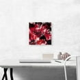 thumbnail image 3 of ARTCANVAS Red Black White Modern Canvas Art Print - Size: 12" x 12" (0.75" Deep), 3 of 9