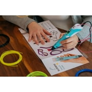 SCRIB3D P1 Super Mega Set, 3D Printing Pen, 3 Starter Colors of PLA Filament and Refill Pack with 20 Assorted Colors
