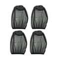 thumbnail image 1 of 4pcs Mosquitera para la cabeza Red de malla para la cara Red de protección para el sol para senderismo al aire libre Camping Escalada Caminar Mosquito Mosca Insectos Prevención de insectos (Negro), 1 of 4
