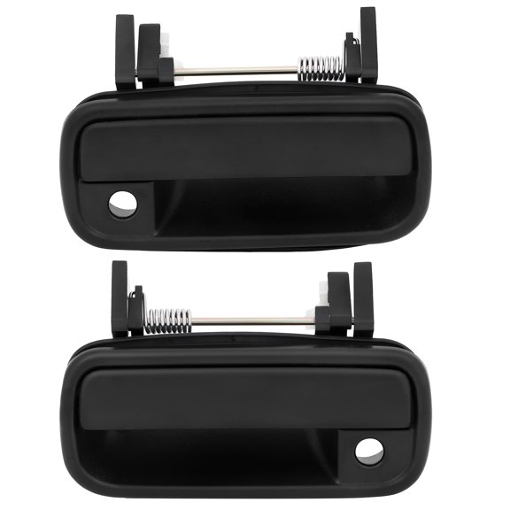 CCIYU 6922089110 6921089110 Door Handles Exterior Front Right Left Side Replacement fit for 1989-1995 for Toyota Pickup Black(2pcs)