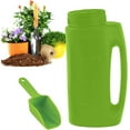 thumbnail image 1 of Esparcidor de tierra de diatomeas con pala y parte superior ajustable, también para derretir hielo, fertilizantes y semillas (2 l o 76 oz), 1 of 5