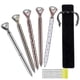 thumbnail image 1 of 5 Pcs Big Crystal Diamond Ballpoint Pen,metal Ballpoint Pen ,with 5 Ballpoint Pen Refills, 1 Black Velvet Bag, Black Ink, 1 of 5