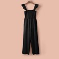 thumbnail image 5 of Bigersell Women's High- Skinny Jumpsuit Jumpsuit Women Casual Boho Print Romper Long Playsuit Strapless Sleeveless Jumpsuit Ripped High Waist Jumpsuits for Ladies, 5 of 5