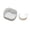 A006- Orange, variant on Mouth Guard Case, Small Plastic Storage Box, Clear Plastic Box, 2.5X2 In, Dental Appliance Holding, Daily Oral Care, Green Base, 2 Pc
