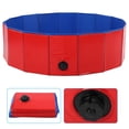 thumbnail image 4 of Bathing Pools Pet Pet Bath Swimming Tub, Foldable Bathtub For Dogs Cats Dog Pool, Pvc Pet Bathing Pool for Pet Dog Red,Blue, 4 of 7
