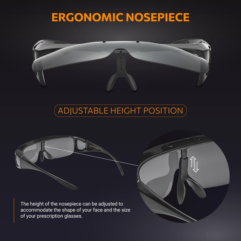 Leico Fashion Fit-Over Polarized Sunglasses, UV400 photo 5