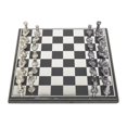 thumbnail image 6 of DecMode 17" x 5" Black Aluminum Metal Chess Game Set, 1-Piece, 6 of 8
