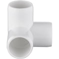 thumbnail image 4 of 12-Pack 3 Way PVC Fittings 3/4 Inch, Furniture Grade PVC Pipe Connector PVC Elbow for All DIY PVC Structure and Frames, SCH40 PVC Pipe, PVC Pipe Tee Corner Fitting, 4 of 4
