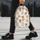 thumbnail image 2 of Easygdp Shiba Head Face Mochila Ligera de 15 Pulgadas para Estudiantes, Mochila Cómoda para la Escuela y Viajes, Correas Ajustables, 2 of 6