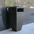 thumbnail image 2 of Kobi 45in Waste Bin - Graphite Grey, 2 of 4