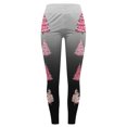 thumbnail image 2 of Pantalones de Cargo Leggings Deportivos Estampados Navideños Mujer Gibobby Gris S, 2 of 5