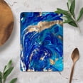 thumbnail image 4 of DesignSkinz Vivid Blue Gold Acrylic Full-Body Skin Decal Wrap Cover for iPad 6th Gen 9.7”(A1893/A1954), 4 of 4