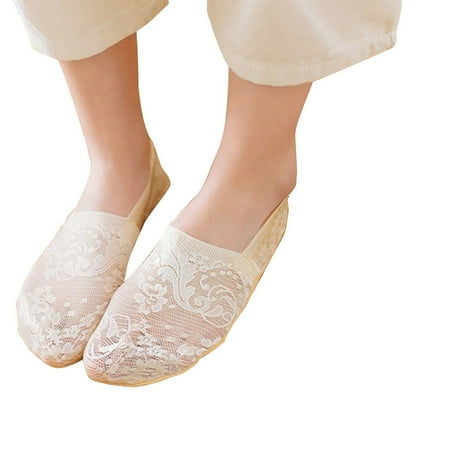 

Antiskid Socks Lace Ankle Cut Sock Fashion Womens Cotton Low Toe Blend Socks Clothes Closet Organizers