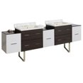thumbnail image 1 of Imaginations Américaines 90 pouces W Vanity Set Gris, 1 of 1
