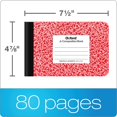 thumbnail image 2 of xianlin-Jr. Composition Notebooks, Notebooks for School, School Supplies, Half Size, 4-7/8 x 7-1/2 Inches, Wide Ruled Paper, Kids Journal, 80 Sheets, Assorted Primary Covers, 6 Pack (63779), 2 of 4